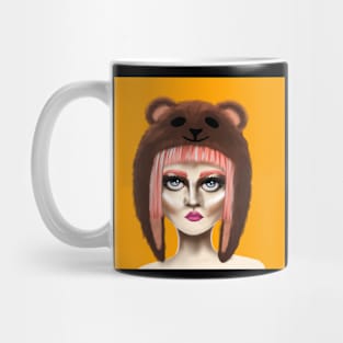 Teddy bear girl Mug